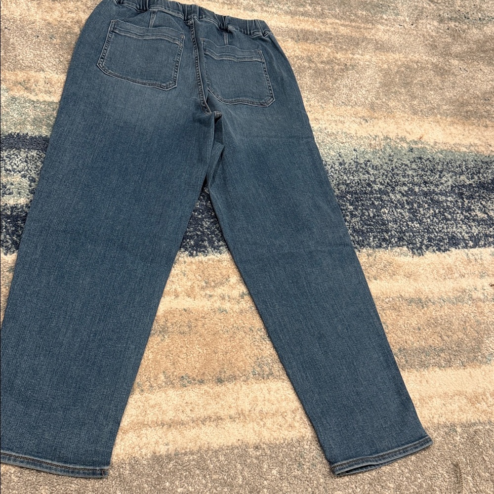 Madewell Elastic Waist Denim Jeans. NWT - Picture 5 of 5